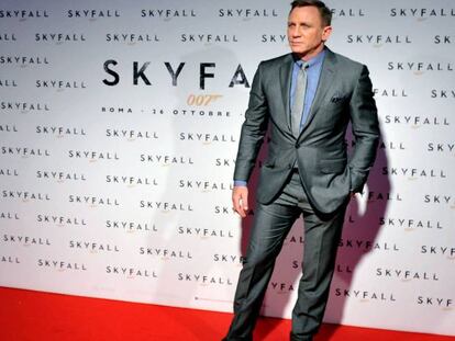 Daniel Craig, en 2012, en la presentación de la película 'Skyfall', de James Bond, producida por MGM.