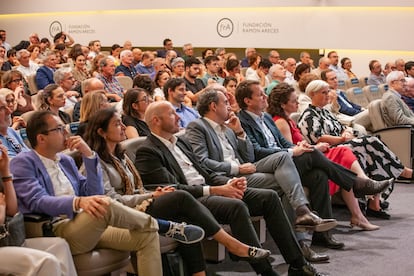 Un aspecto del público asistente a la última jornada de las Nobel Prize Conversations.