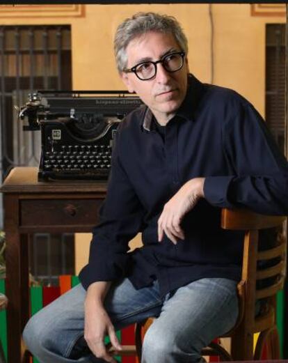 David Trueba, el miércoles en la librería Buena Vida de Madrid.