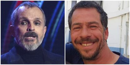 Miguel Bosé y Nacho Palau