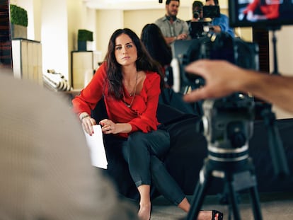 Carolina Adriana Herrera, hija de Carolina Herrera, promociona un nuevo perfume
