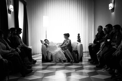 Lola Baldrich y Noemí Rodríguez en 'Addio del passato'.