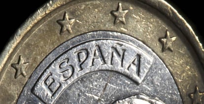En la imagen, una moneda de euro de España. EFE/Archivo