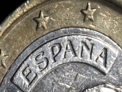 En la imagen, una moneda de euro de España. EFE/Archivo