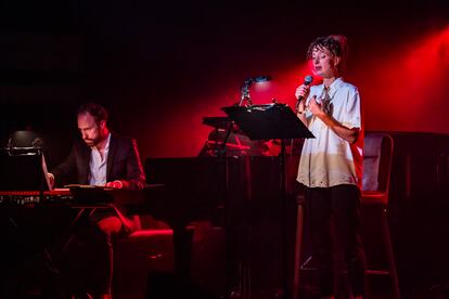 Un momento de la actuación de Vox Luminis en el TivoliVredenburg el martes por la tarde con su propuesta de Un Réquiem alemán barroco.