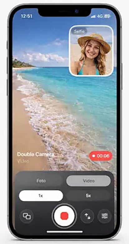 Aplicación Dual Camera