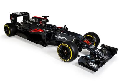 El MP4-31 que pilotar&aacute; Fernando Alonso. 