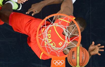 Ibaka en los Juegos Olímpicos de Londres.