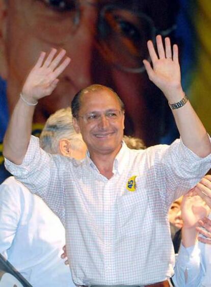 Geraldo Alckmin, durante la campaña electoral de 2006.