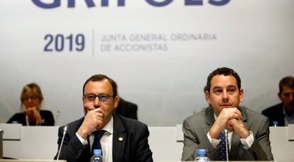 Los consejeros delegados de Grifols, Raimon Grifols y Víctor Grifols Deu. 