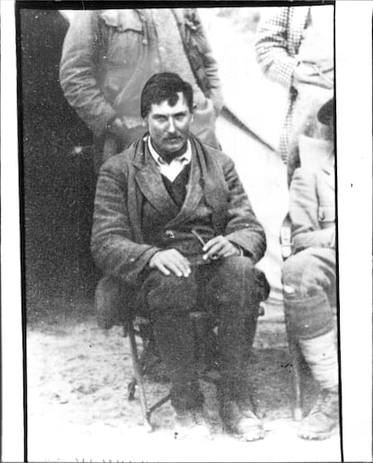 George Leigh Mallory, en una expedición al monte Everest, en 1921.
