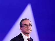 François Provost, consejero delegado del grupo Renault, durante la presentación del plan estratégico el 10 de marzo de 2026.