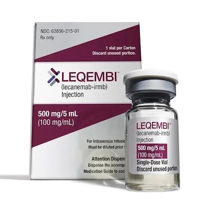 (Foto de ARCHIVO)
'Leqembi' (lecanemab), el primer fármaco que ha demostrado beneficios clínicos en la enfermedad de Alzheimer. Está desarrollado por Eisai y Biogen.
EISAI / BIOGEN
07/7/2023
