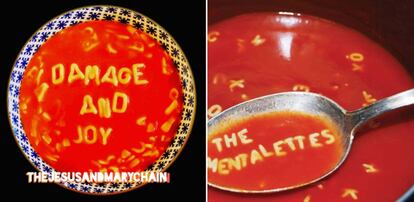 Portada del último disco de The Jesus and Mary Chain(2017) y The Mentalettes (2014)