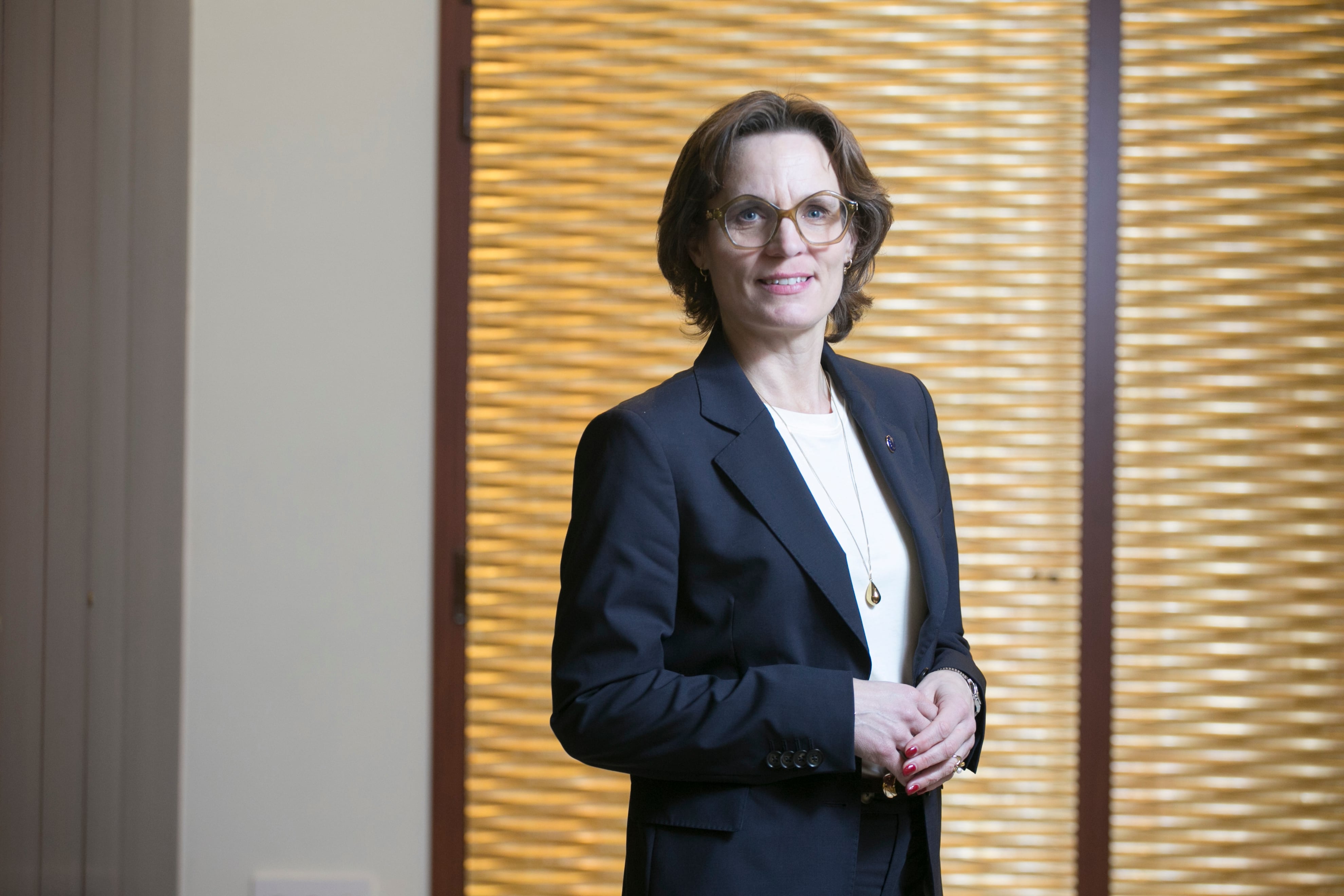 Jessika Roswall, comisaria europea de Medio Ambiente. 