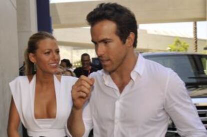 Ryan Reynolds y Blake Lively, en San Diego.