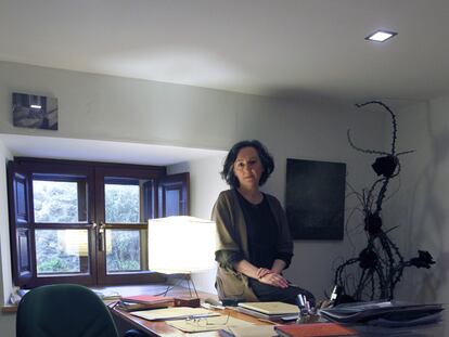 "Si la muerte no estuviera acechando, no escribiríamos. Sin la muerte no hay creación", sostiene Menchu Gutiérrez.
