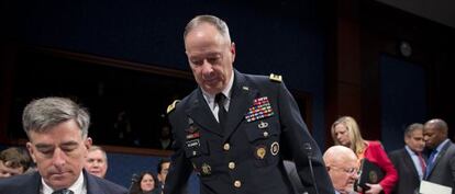El director general de la NSA, Keith Alexander, testifica el martes ante un comit&eacute; del Congreso de EE UU.  