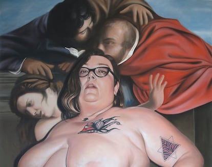 Maria Von Touceda por Juan Francisco Casas (fragmento)