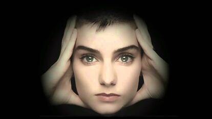 Sinead O' Connor en una imagen de la época.