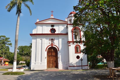 La Ermita del Rosario, ubicada en La Antigua, Veracruz.