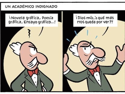 Trampantojo: Un académico indignado