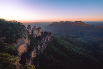 Las Tres Hermanas en las Blue Montains de Australia.