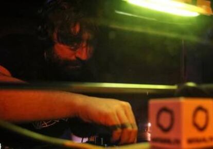 El Dj Alfonso Pomeda.