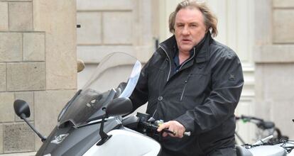El actor Gérard Depardieu.