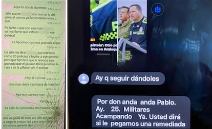 Conversaciones que mencionan Carlos Fernando Triana.