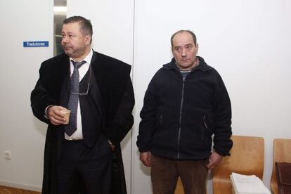 José Carnero (d), conocido como 'O Chucán'