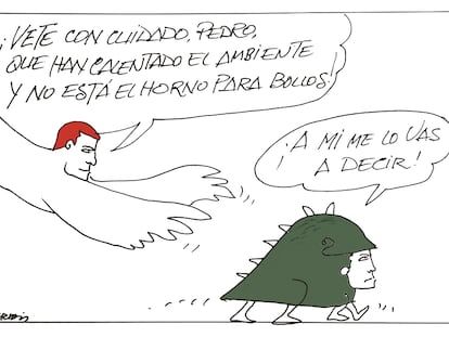 Peridis: ambiente calentado