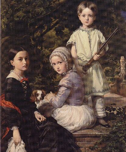 'Luisa, Rosa y Raimundo', de Federico de Madrazo