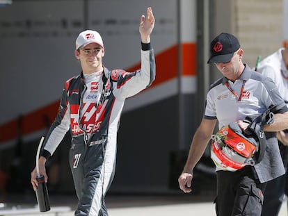 El piloto mexicano durante el GP de Austin, Texas