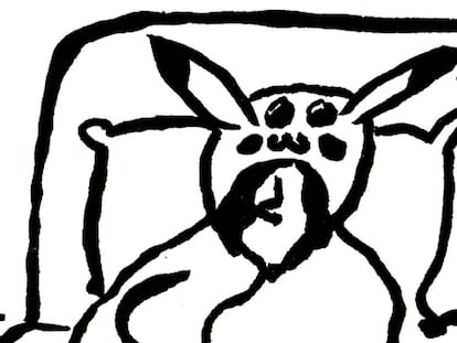 La viñeta de Flavita Banana: Mari Carmen y el Pokémon Go