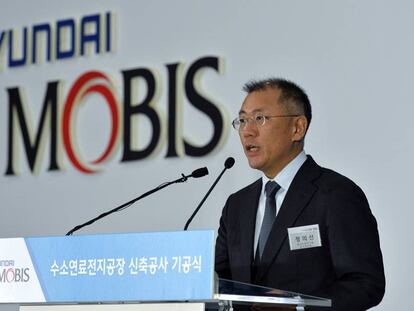 Euisun Chung, vicepresidente ejecutivo de Hyundai.