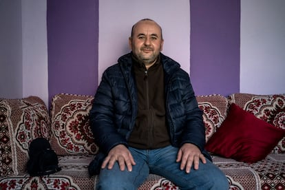 Rachid Bouikov, en su casa de Navalcarnero. 

