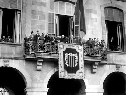 El Parlament de Catalunya, el 14 d'abril de 1931.