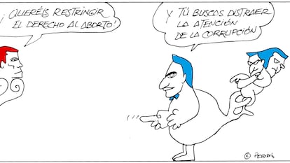 Peridis: aborto y corrupción
