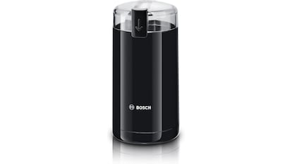 Vista del molinillo de café eléctrico con descuento en Amazon.