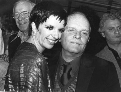 Liza Minelli y Truman Capote en 1979.