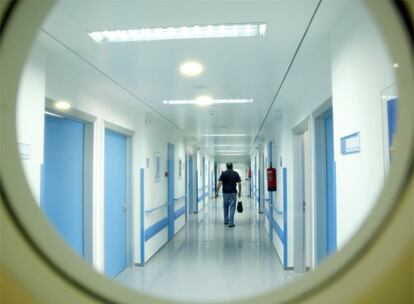 Interior del hospital Infanta Elena, en Valdemoro.