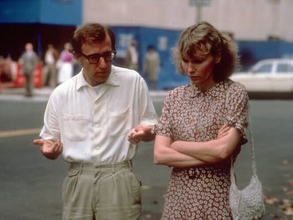 Woody Allen em cena do filme 'Hannah e suas irmãs'.