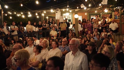 Asistentes a una ponencia en el Hay Festival, en Dallas.