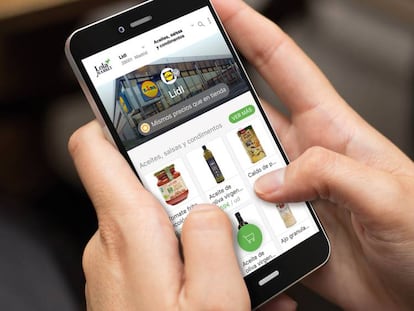 Lidl empieza a vender alimentación en España a través de internet
