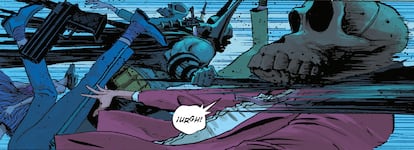 Viñeta de interior de 'Absolute Batman', de Scott Snyder, Nick Dragotta y Frank Martin, editado por Panini Comics. 