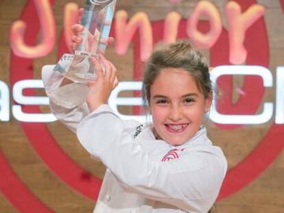 Esther, ganadora de &#039;MasterChef Junior&#039;.