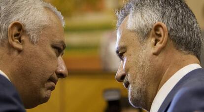 Javier Arenas y José Antonio Griñán.