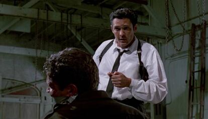 Una de les grans el·lipsis del cinema, a 'Reservoir dogs', de Quentin Tarantino.