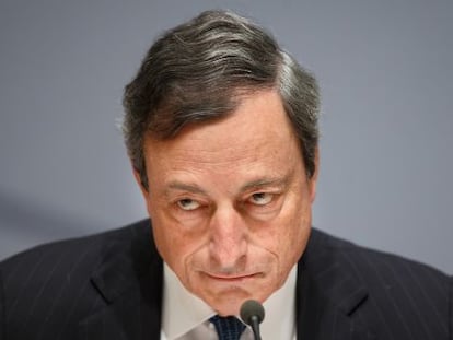 Mario Draghi el pasado 8 de mayo.